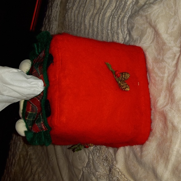 Christmas Holiday Mrs. Clause Tissue Kleenex Box Cover - Picture 5 of 6
